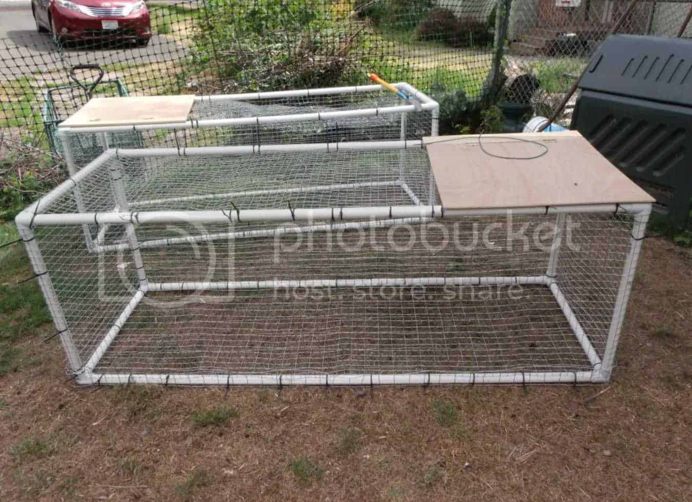 diy rabbit hutch outdoor